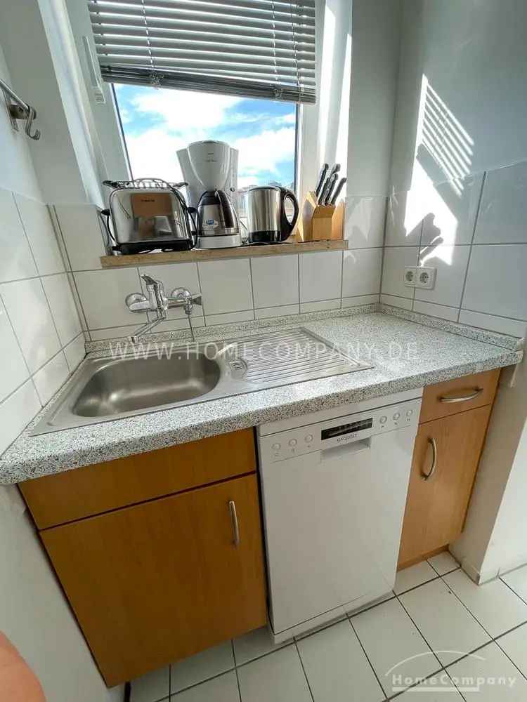 Komfortables Apartment in München-Westend mit wöchentlichem Wäschewechsel