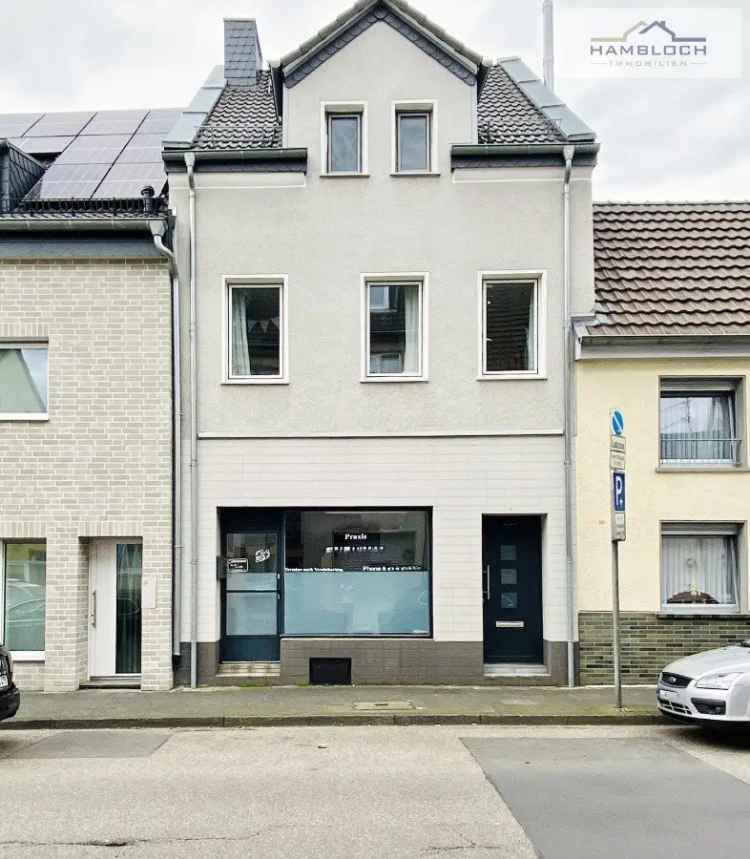 Gepflegtes 3- Familienhaus – Gewerbeeinheit – auf Hauptgeschäftsstraße – Schnäppchen