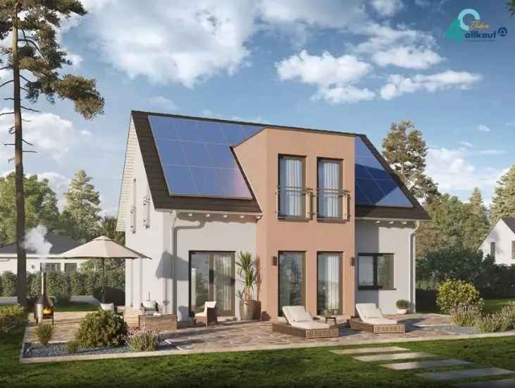 Modernes Einfamilienhaus 163m² 4 Schlafzimmer 2025