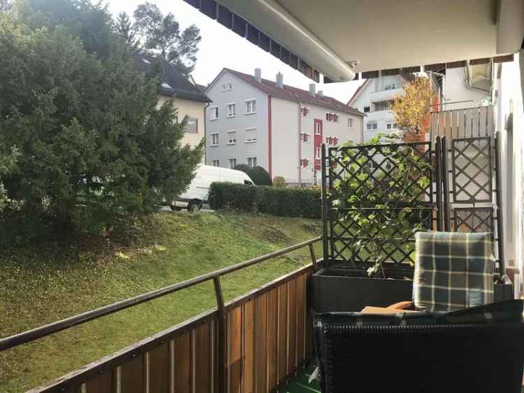 3-Zimmer-Wohnung mit Balkon und Einbauküche in Waiblingen - Guter Schnitt, Guter Zustand, Gute Lage