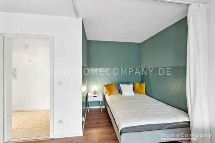 Möbliertes 1-Zimmer-Apartment in München mit Balkon