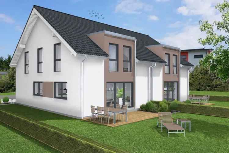 Individuell geplantes Doppelhaus sucht sympathische Familie!