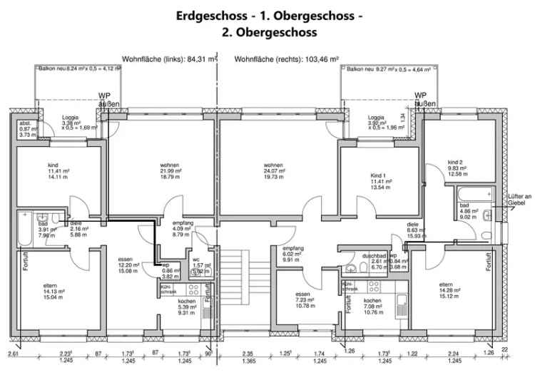 Bonn Endenich Eigentumswohnung KFW 55 Energiesparhaus Gartenanteil