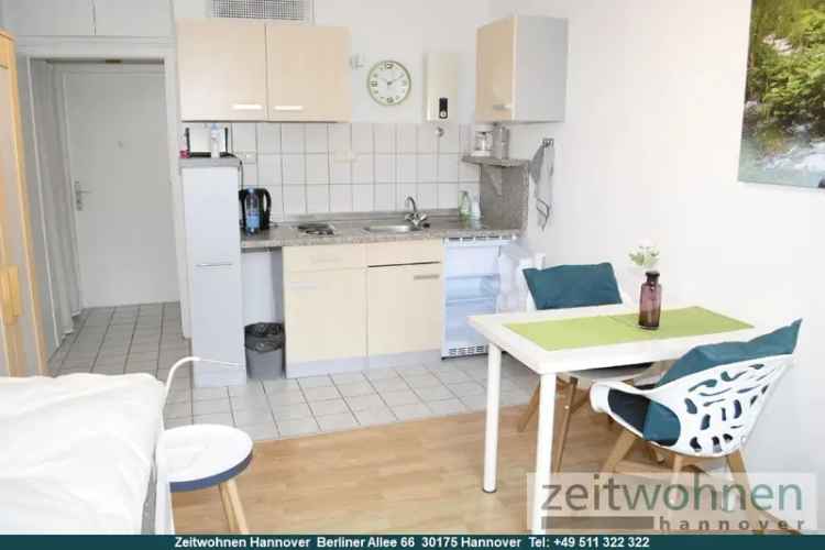 List, 1 Zimmer Wohnung, ruhige, zentrale Lage,   ca. 8 min. ins Zentrum