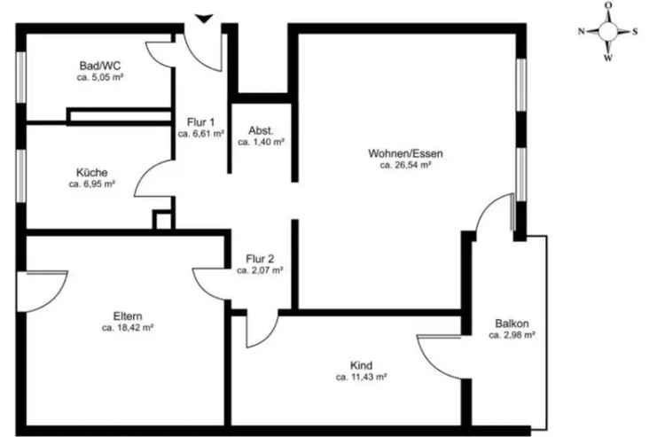 3-Zimmer Wohnung Kirchheim bei München nähe S2 Heimstetten