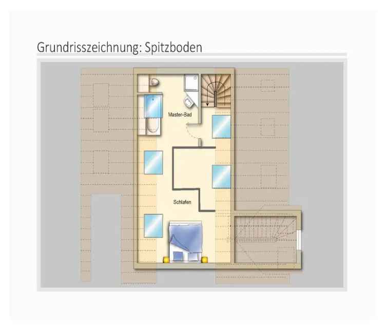 Mondäne Maisonette-Wohnung mit Tiefgaragenstellplatz in Essen-Fulerum