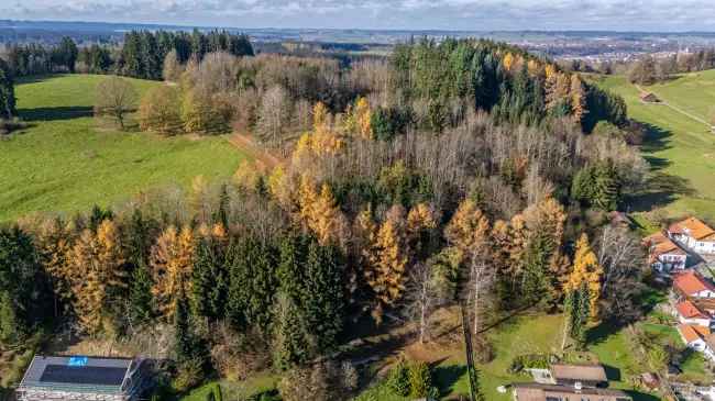 Seltenes Baugrundstück mit Waldflächen in Peiting bei Schongau