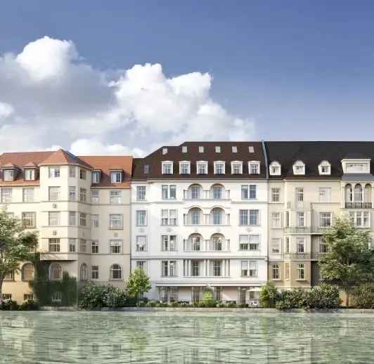 Luxus-Wohnung mit Terrasse am Eisbach in München