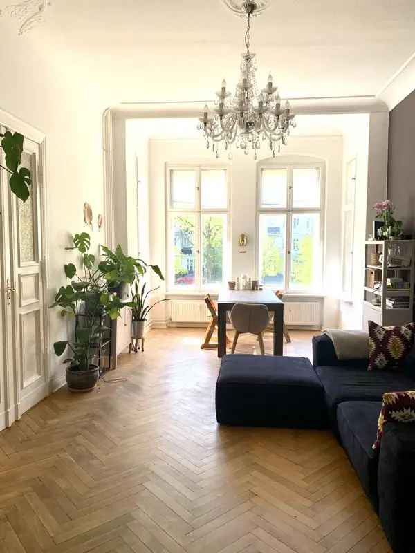 Mieten schöne 3-Zimmer Wohnung Pankow Berlin mit Balkon und Keller