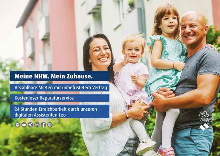 Balkonwohnung im 5. Obergeschoss sucht Nachmieter! | Wiesbaden, Hermann-Brill-Straße