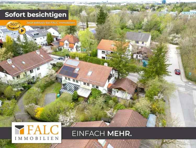 Wo Gemütlichkeit auf Großzügigkeit trifft - Charmante Doppelhaushälfte in ruhiger Lage von Ottobrunn