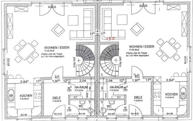 Kaufen Doppelhaushälften in Burgwedel-Thönse mit Garten moderne Ausstattung