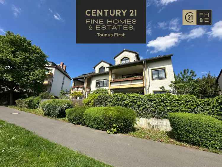 Nidda-Blick zur Wörthspitze, 3 Zimmer, ca. 94m², 2 Bäder, 2 PKW-Stellplätze, solide Substanz, F-Nied