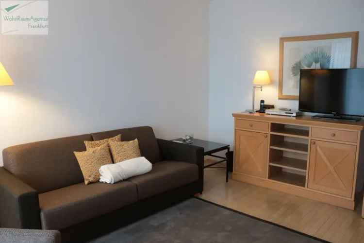 WohnRaumAgentur.de: Frankfurt-Westend: Möblierte 2-Zimmer-Wohnung