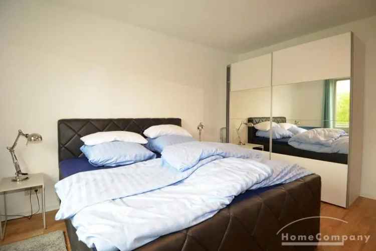 Helle Zwei-Zimmer-Wohnung in Kleinmachnow, möbliert