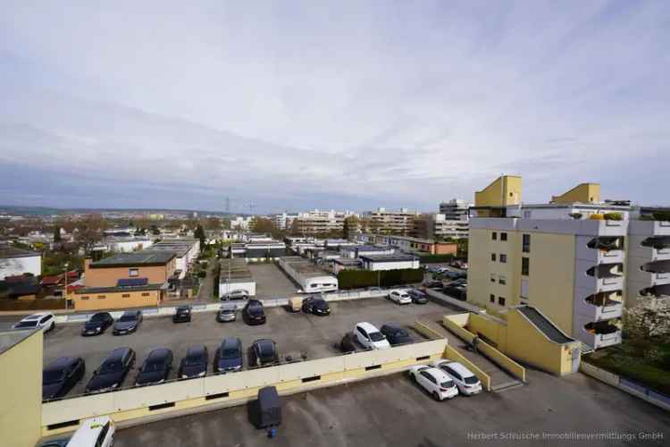 Die Welt von oben im Blick-Bezaubernde 2 Zimmer Eck Penthauswohnung in Tamm