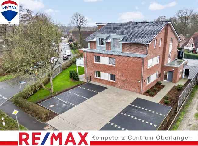 Exklusive 2-Zimmer Wohnung in Papenburg Neubau mit Balkon und Stellplatz