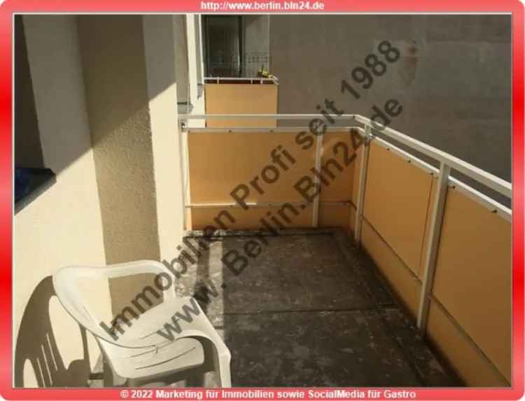 Ferienwohnung kaufen Nähe S-Bahn HUMBOLDTHAIN mit Süd-Balkon