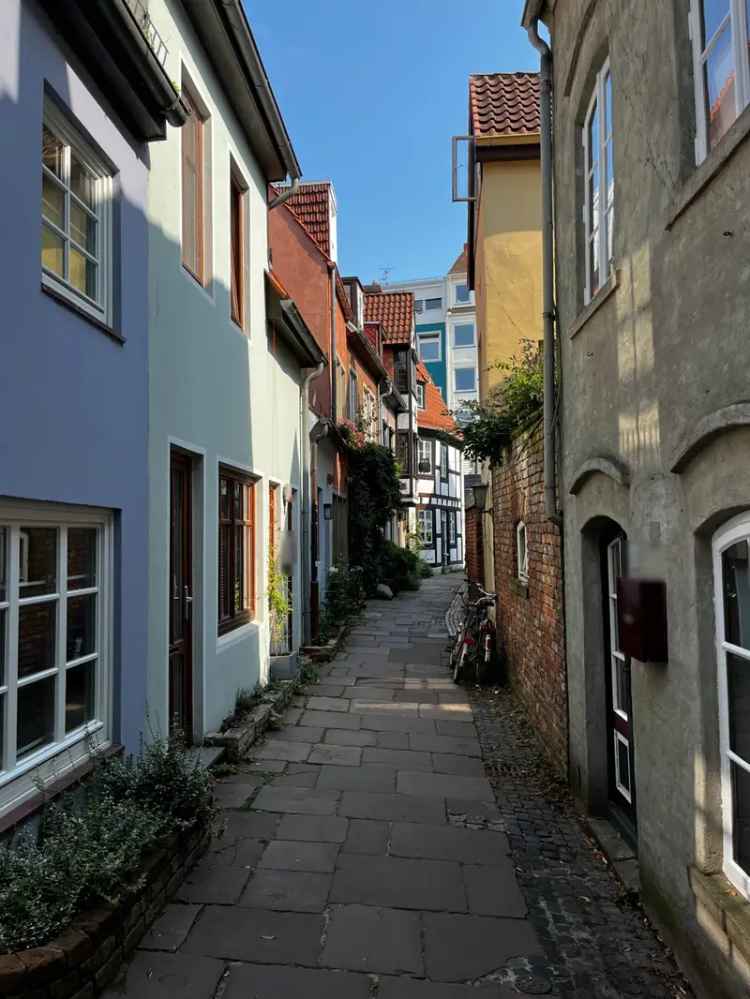 Denkmalgeschütztes Haus im Schnoorviertel Bremen