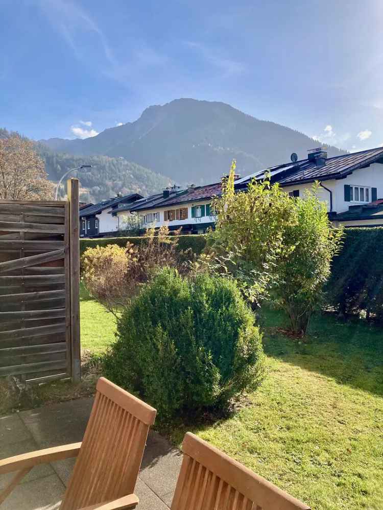 Wundervolle moderne und gemütliche 2-Zimmer-EG Wohnung in Oberstdorf mit TG - von privat