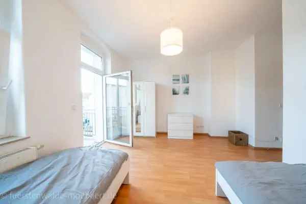 Mieten 3-Zimmer Wohnung Fürstenwalde mit Balkon und hochwertiger Einrichtung