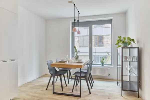 Neu eingerichtete Wohnung in Mannheim Innenstadt mit Balkon