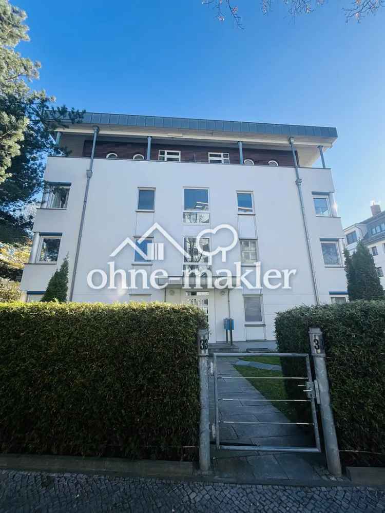 Exklusive 3-Zimmer-Wohnung in Schmargendorf/Grunewald nahe Ku’damm mit großem Balkon und Gartenblick