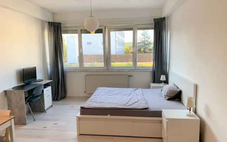 1-Zimmerwohnung mit Internet, TV, Küchenzeile, Du/WC, Waschmaschine, Trockner