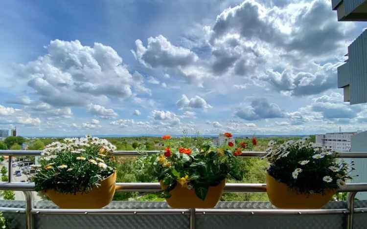 2 Zimmer Wohnung Stuttgart Fasanenhof mit Balkon und Fernblick