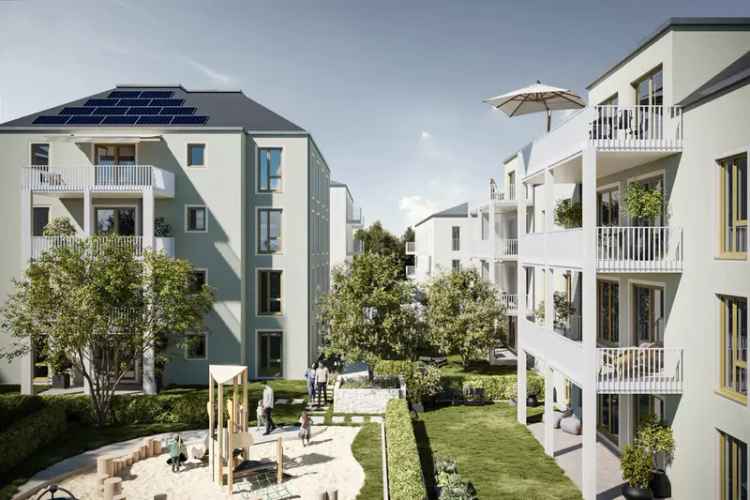 Großzügigkeit auf einer Ebene und in ruhiger Lage mit Privatgarten und Süd-Terrasse