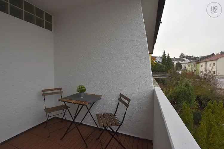 Modern möblierte Wohnung mit Balkon in Stuttgart Feuerbach