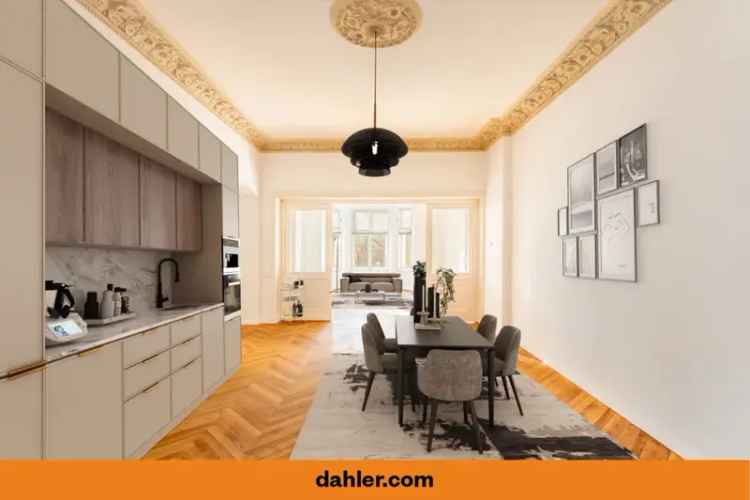 Altbauwohnung Berlin Mitte 183m² 5 Zimmer Luxus Beletage