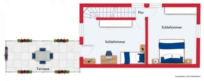 Altenkessel: Doppelhaushälfte, 127m² WFL, Terrasse, eingezäunter Garten in Sackgasse, gute Lage