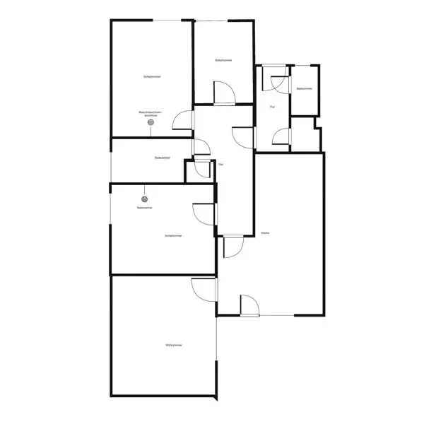 Willkommen Zuhause: günstig geschnittene 4-Zimmer-Wohnung