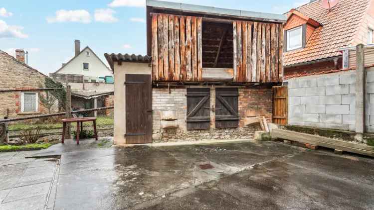 Charmantes Einfamilienhaus in Obernbreit – Ein Zuhause mit Geschichte und Platz für Ihre Träume