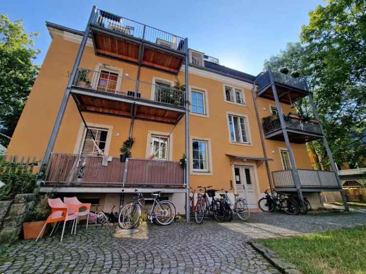 seltene Gelegenheit!- ruhige 2-Zimmer Dachgeschosswohnung mit Balkon im Preußischen Viertel