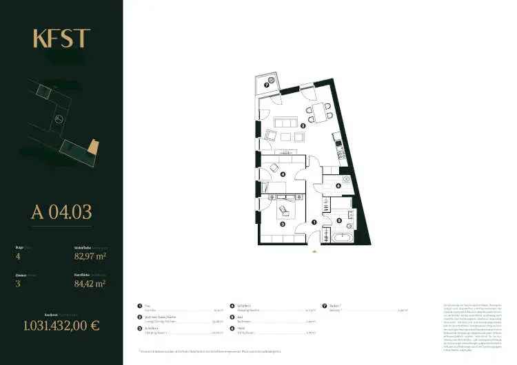 3 Zimmer Wohnung Tiergarten zentral