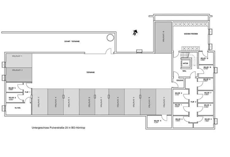 Luxus-Penthouse kaufen in Bochum mit Stadtblick und Balkon