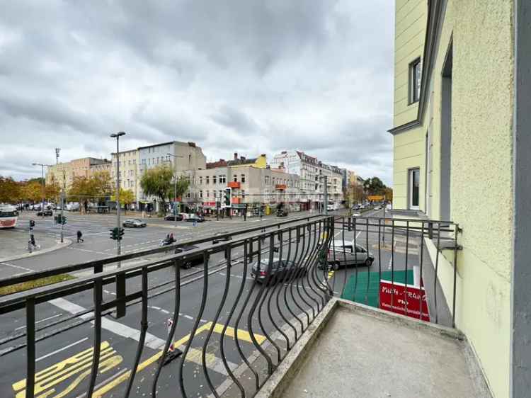 Altbauwohnung 2 Zimmer Balkon 1 OG modernisiert