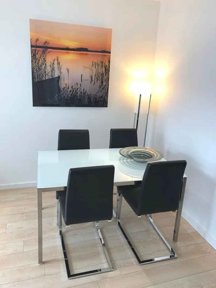 2 Zimmer Wohnung Düsseldorf Unterbilk Balkon Modern Möbliert