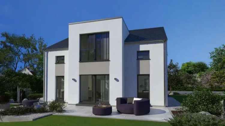 Designhaus 180m2 mit Erker und Galerie Ideal f
r Familien