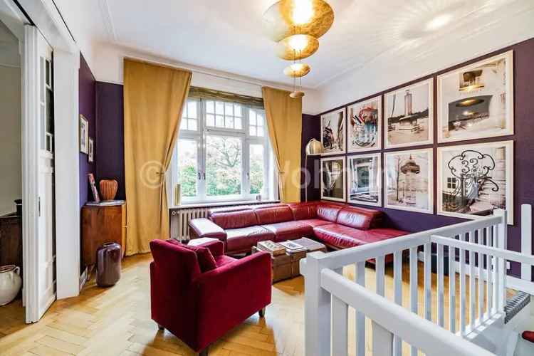 7 Zimmer Maisonettewohnung Hamburg Othmarschen Luxus Garten Stellplatz