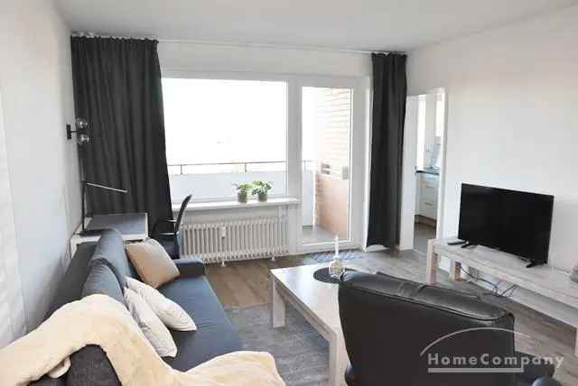 ***Bothfeld-Lahe-Isernhagen_Süd, Helles, möbliertes Apartment im 5. OG mit Lift, Loggia und Spa.