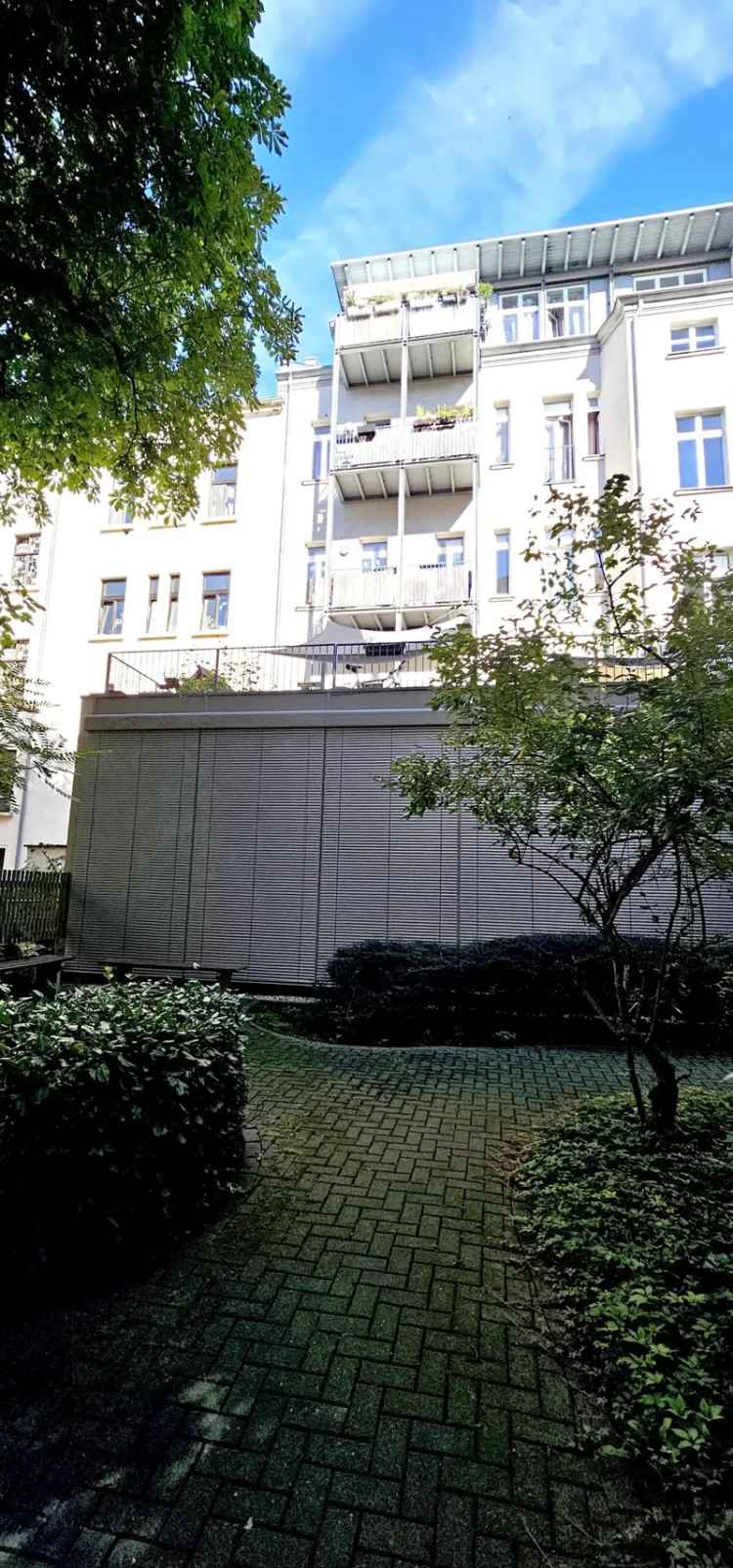 4 Zimmer Wohnung Leipzig Zentrum West Sonnig Denkmalgeschutzt