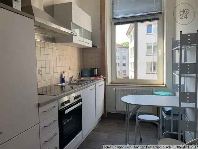 Mieten moderne 2 Zimmer Wohnung in Aachen-Ost mit Altbaucharme