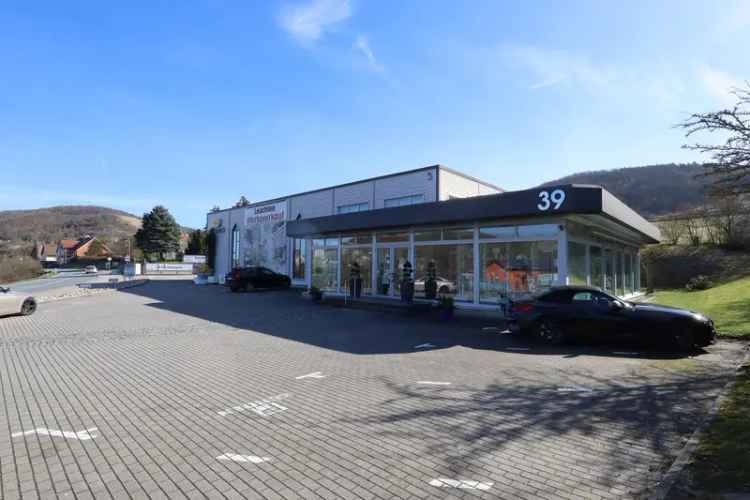 Gewerbe-, Produktions- & Lagerhalle + Büros an der B88 bei Jena