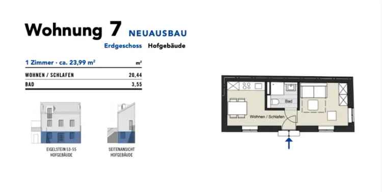 Neubauwohnung Köln Altstadt Nord: Exklusiv Nachhaltig