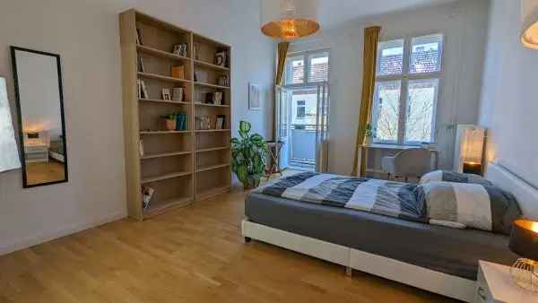 3 Zimmer Altbauwohnung Berlin Balkon 85qm