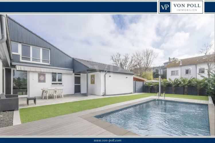 Modernes Einfamilienhaus mit Einliegerwohnung und Pool in exklusiver Lage am Geigersberg