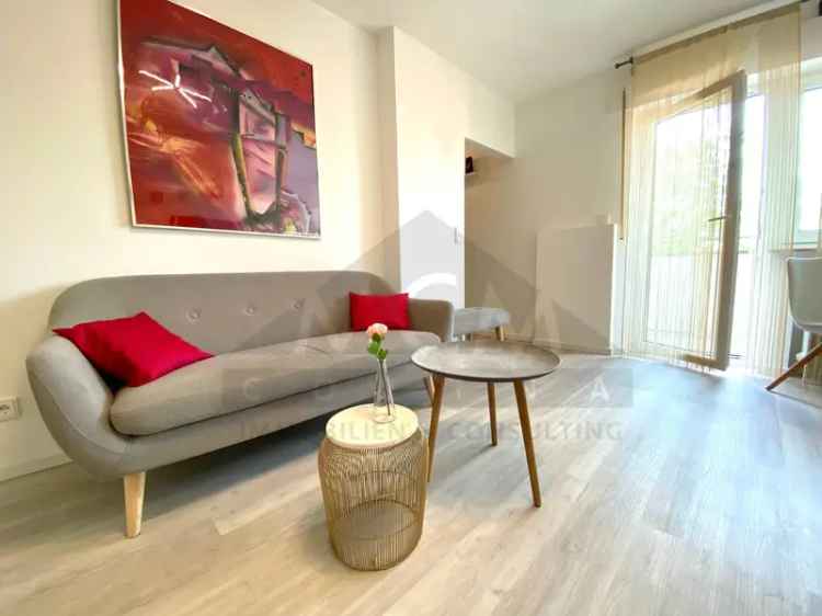 #Schickes, möbliertes und komplett modernisiertes Apartment auf der Berger Straße mit Balkon.